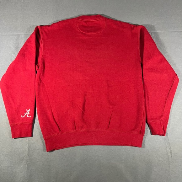 Alabama Crimson Tide NCAA College Sweatshirt Crewneck Red Size M - Picture 2 of 6